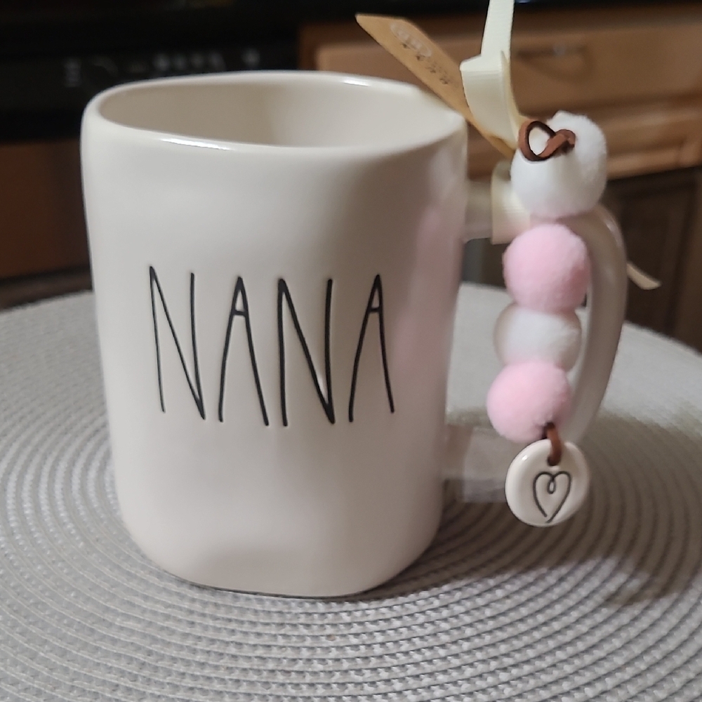 Rae Dunn Nana Mug & Charm